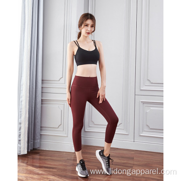 women fitness yoga bra pant outfit active wear